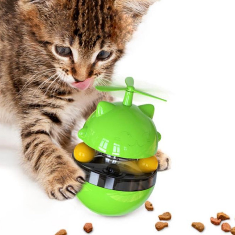 ΔΩΡΕΑΝ ΔΕΙΓΜΑ Amazon Cat Toys Pet Supplies Προμηθευτείτε Παιχνίδι Διαρροή Τροφίμων Αστεία Γάτα Stick Self Απολαύστε τα παιχνίδια γάτα