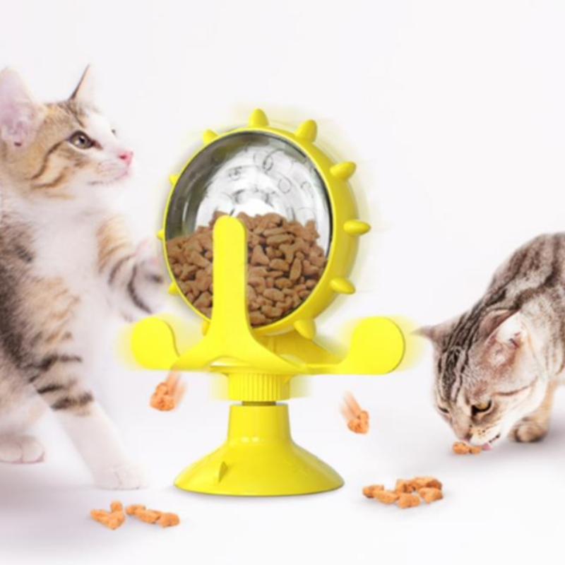 Προμηθευτές κατοικίδιων ζώων Cat Interactive παιχνίδι αργή τροφοδοσία τροφίμων διαρροής τροφίμων Αστεία παιχνίδια γάτα